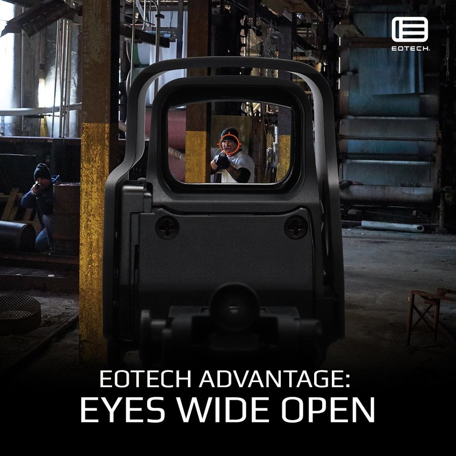 Publicité pour un viseur EOTech - EOTech