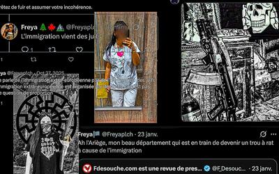 Freya : une néonazie très à l’aise sur X | Reflets.info