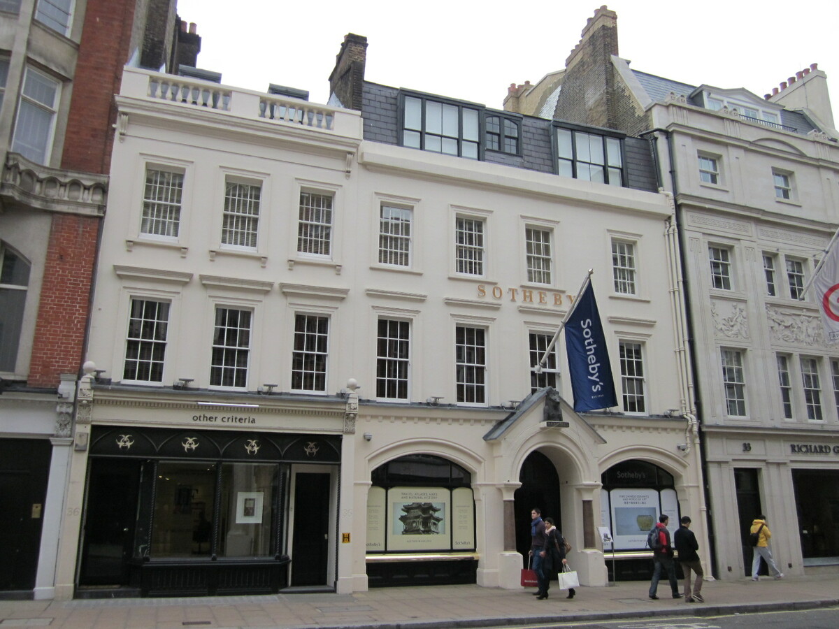 Sotheby's à Londres - Zeisterre - Wikipedia