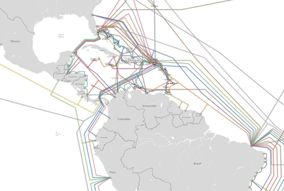 Câbles sous-marins - Floride et Amérique Latine 