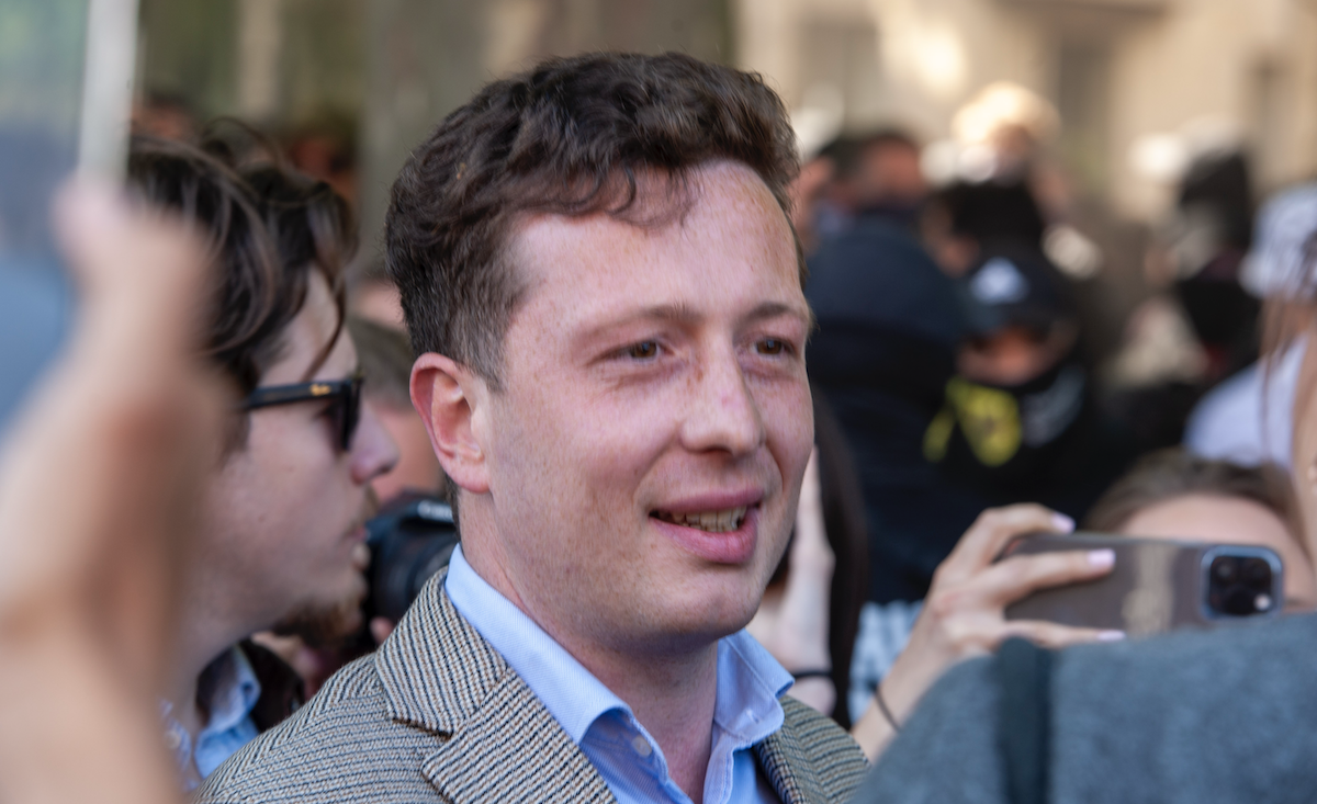 Jean-Eudes Gannat dans le défilé du C9M - © Reflets