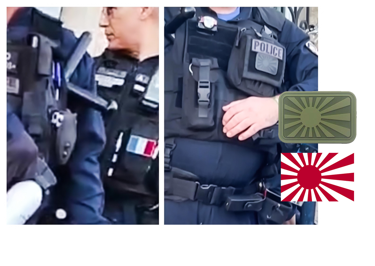 Policiers présents lors de l'interpellation de Joseph-Alix B.  - 2025 - © Reflets