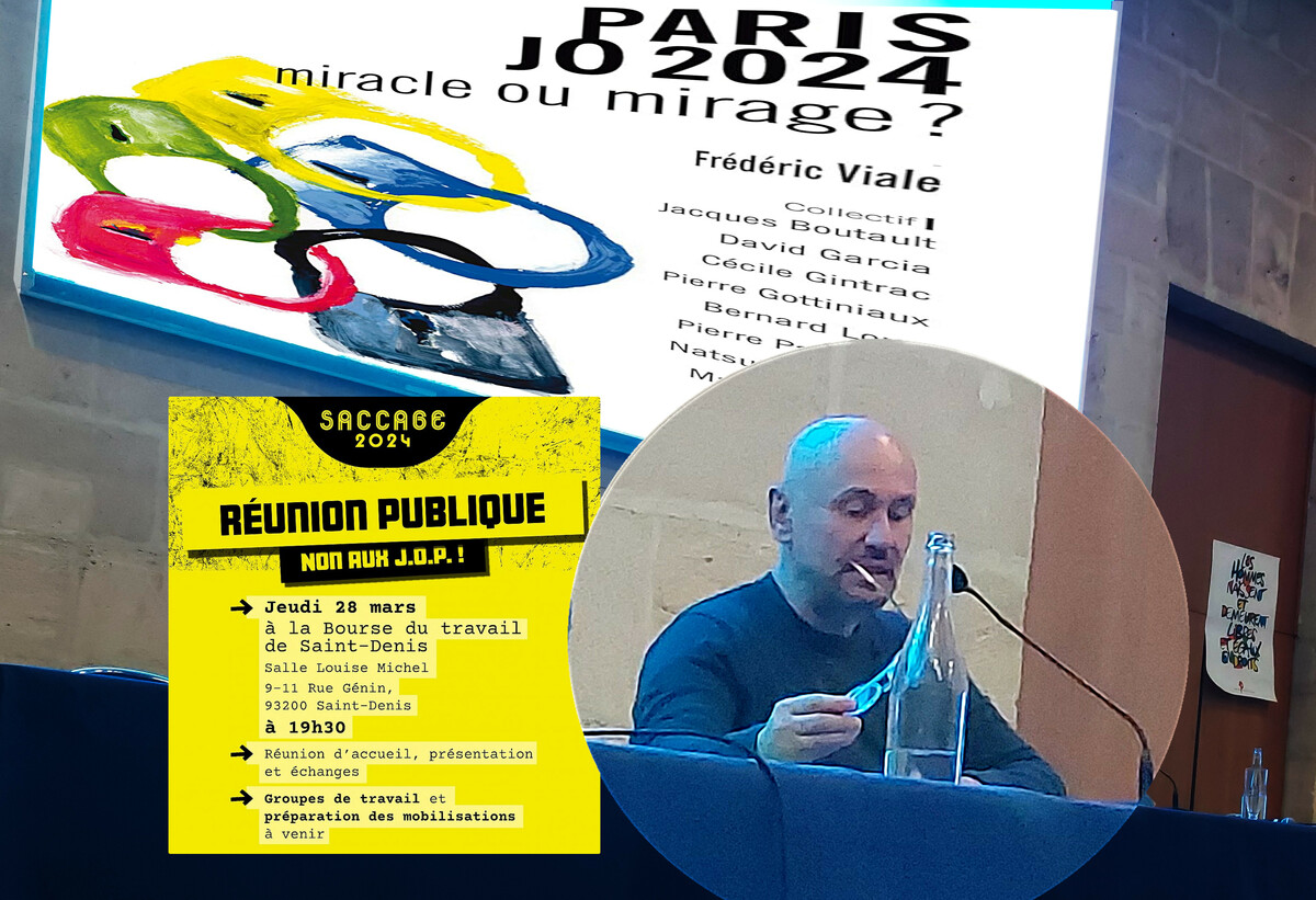 Frederic Viale s’inquiète des retombées des JO  - Reflets