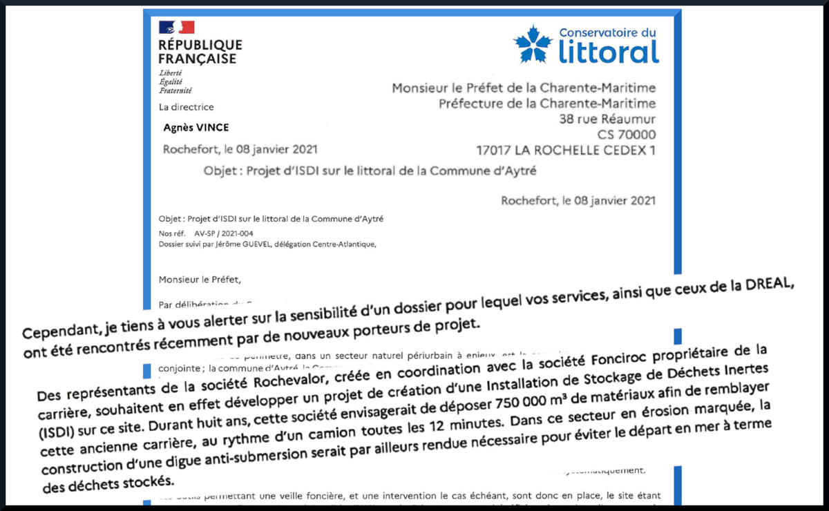 L'alerte lancée à l'adresse du préfet de Charente-maritime: sans suite... - Reflets