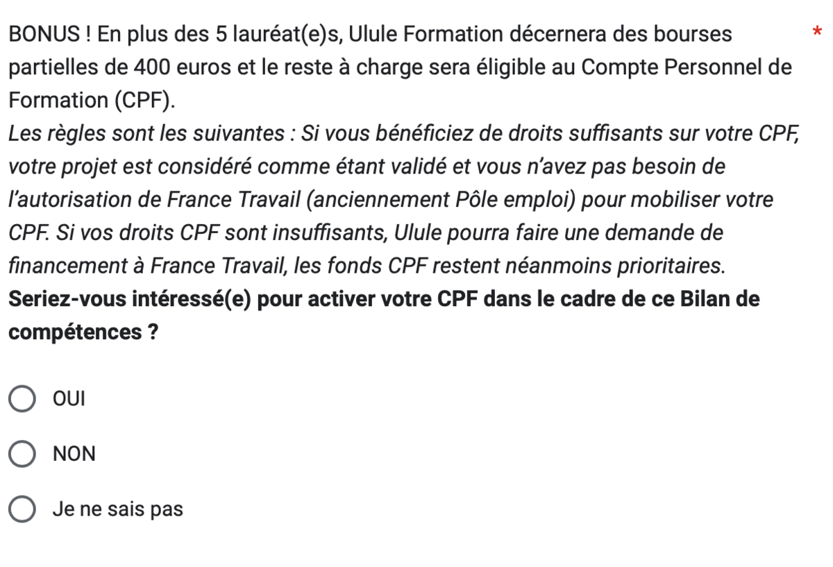 Bonus : et le gagnant est... - Capture écran