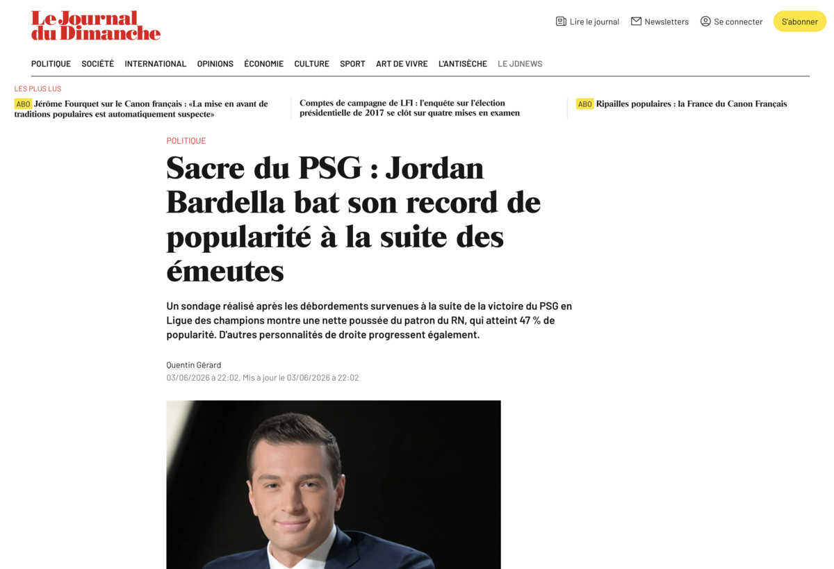 On était habitués à ça...