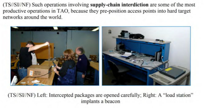 Document issu des informations transmises à la presse par Edward Snowden sur les activités de la NSA - CC