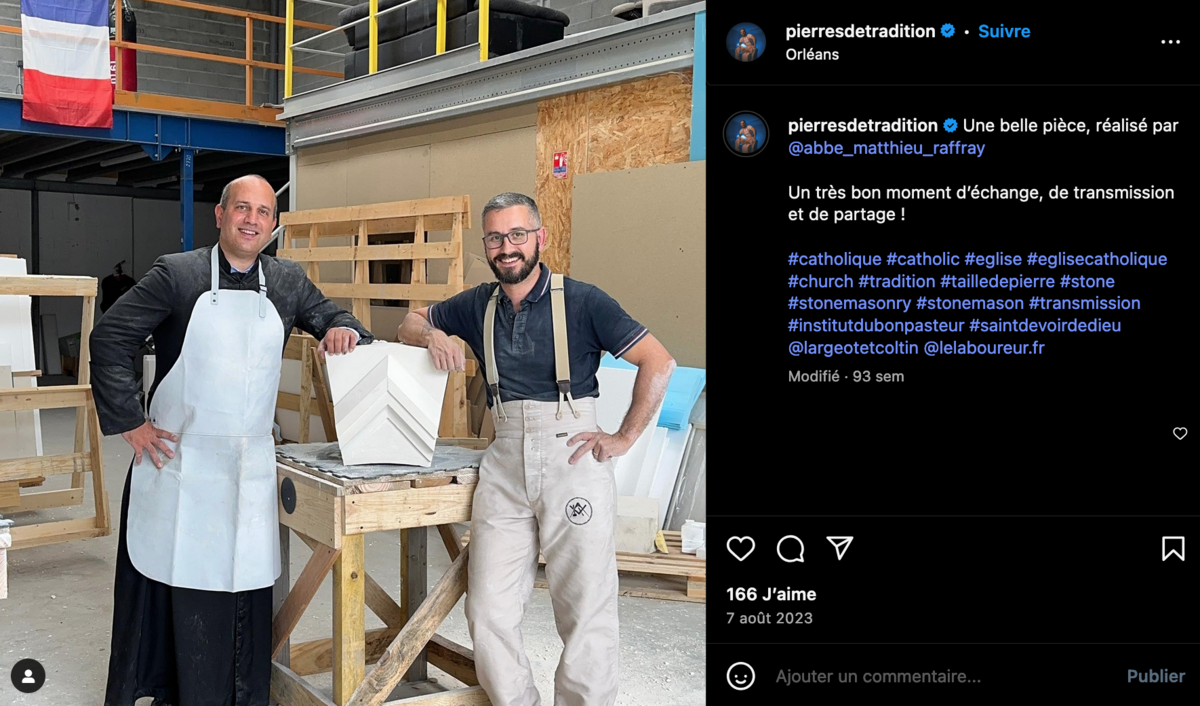 Capture d’écran du compte Instagram de Guillaume Cahen. © Reflets