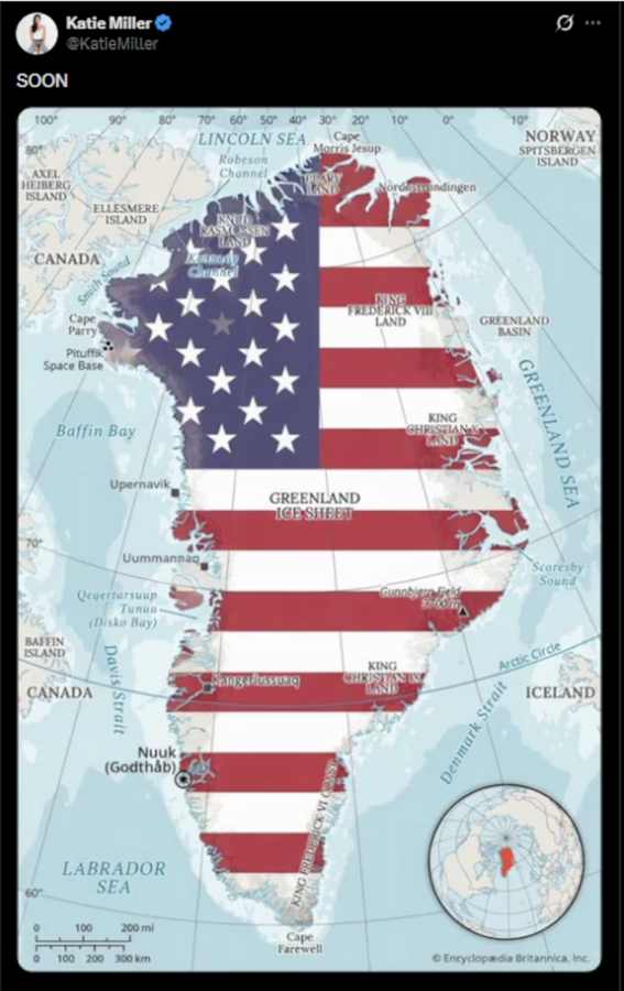 Tweet de Katie Miller