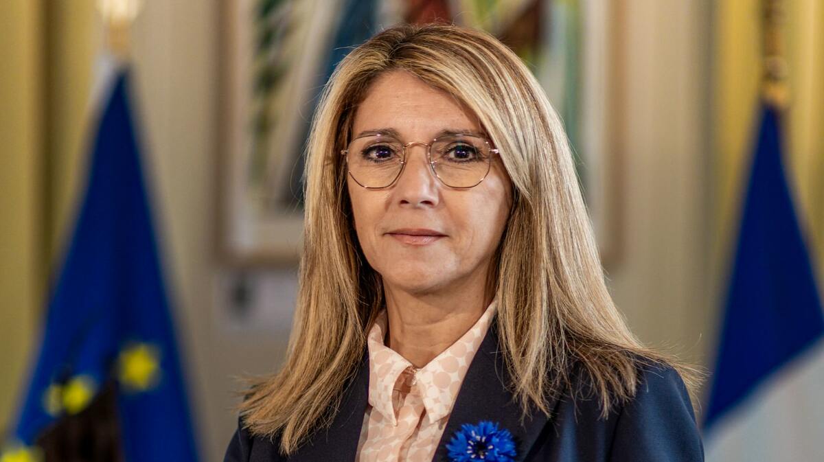 Portrait de Patricia Millarès - Copie d'écran sur le site du gouvernement