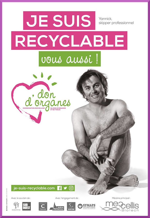 Le don d'organes: tout est recyclable chez le marin!