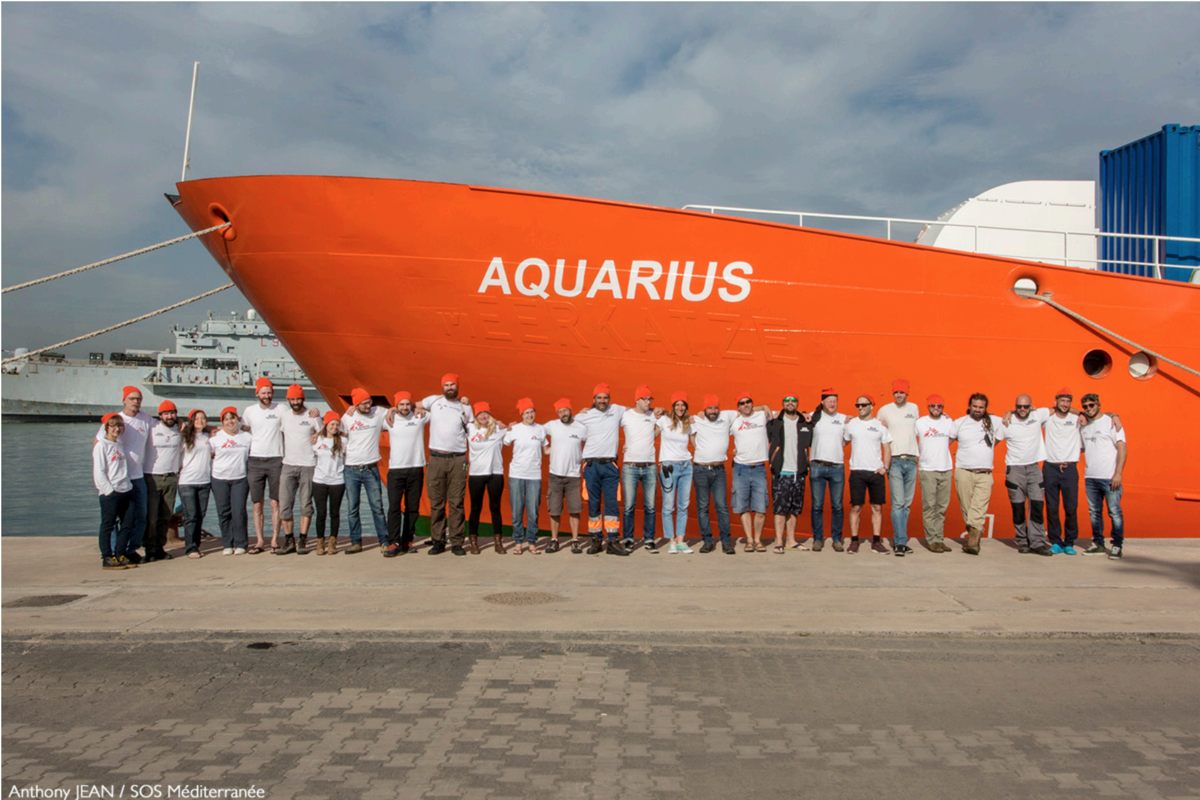 L'Aquarius - Anthony Jean - SOS Méditerranée