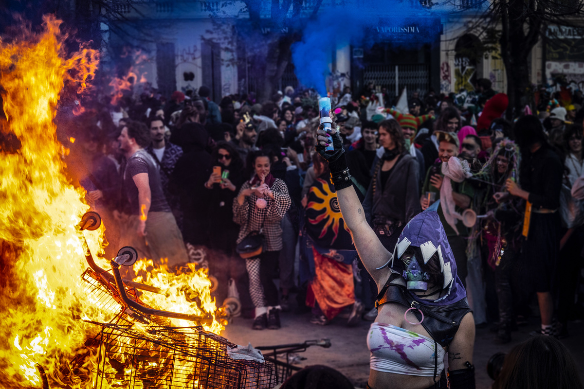 Action anti-militariste - Ricardo Parreira