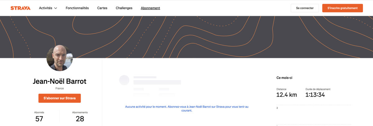 Jean-Noël Barrot sur Strava - Copie d'écran 