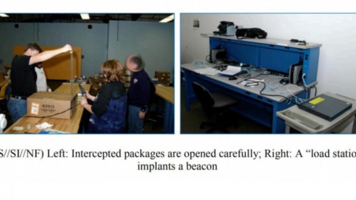 Les agents de la NSA modifiant du matériel Cisco avant livraison - D.R.
