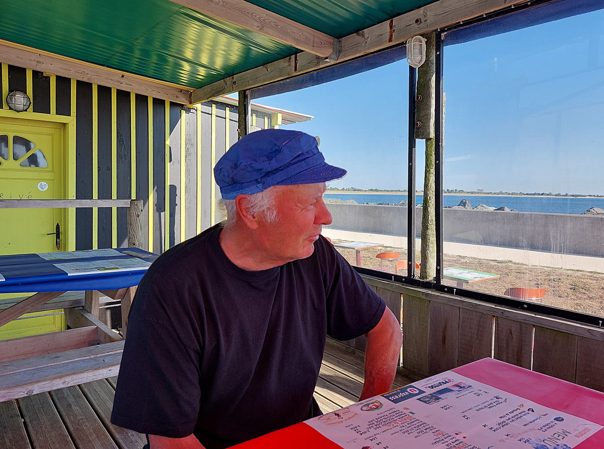 Armand Bernard en a vu des marées: un fort de la mer de 76 ans - © Reflets