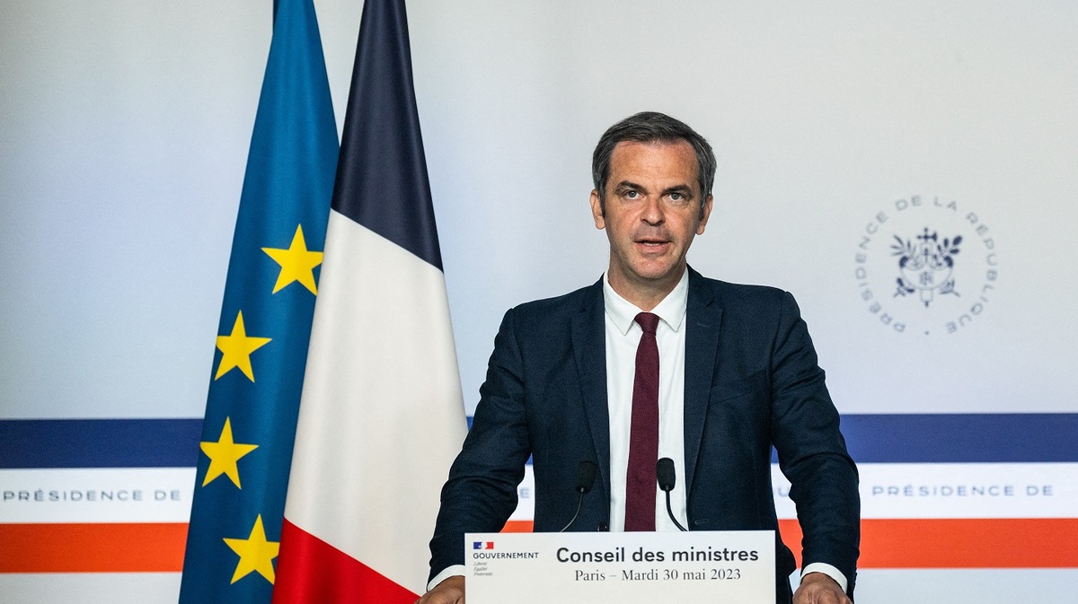 Portrait d'Olivier Véran - Copie d'écran sur le site du gouvernement